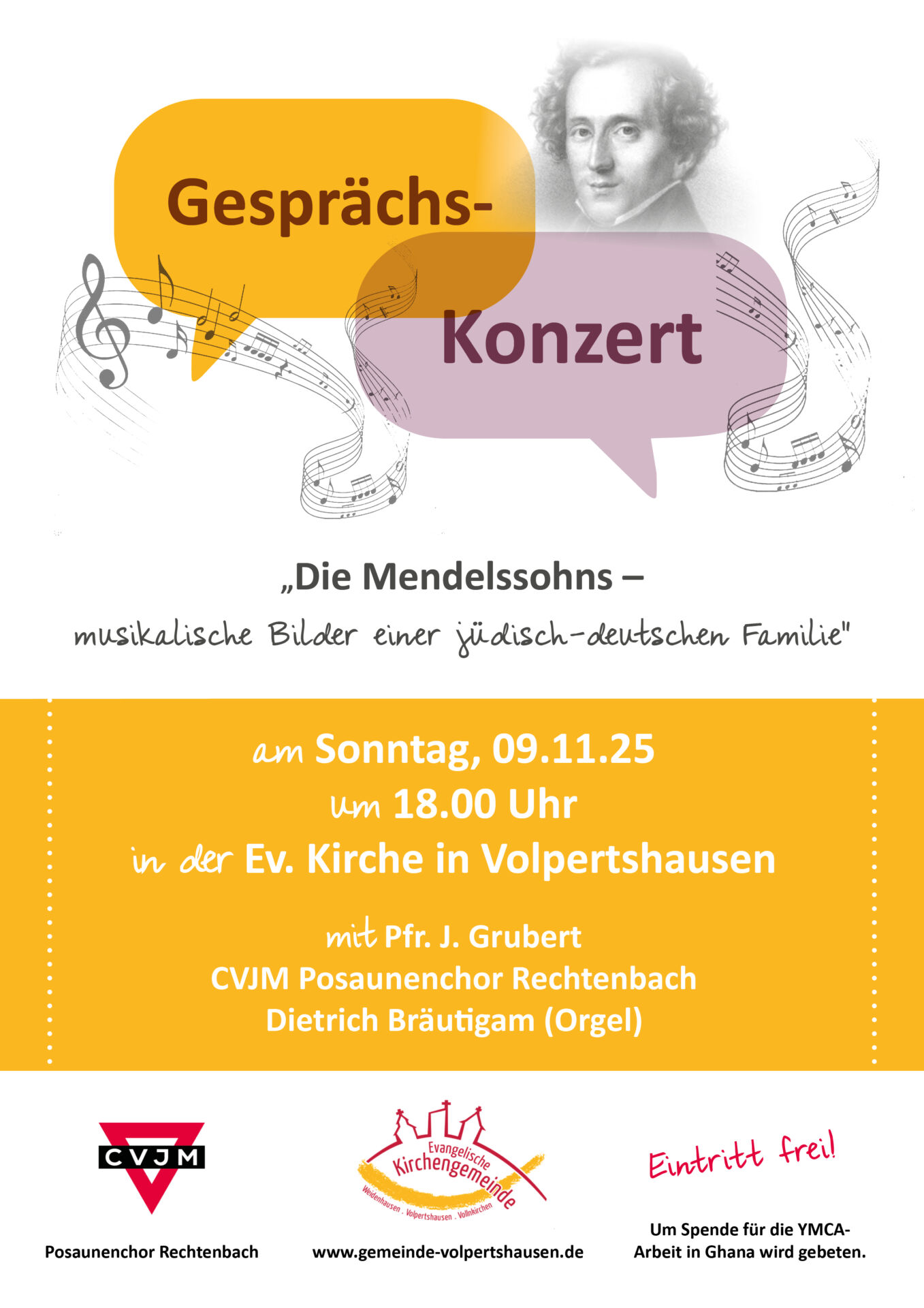 Gesprächskonzert Die Mendelssohns